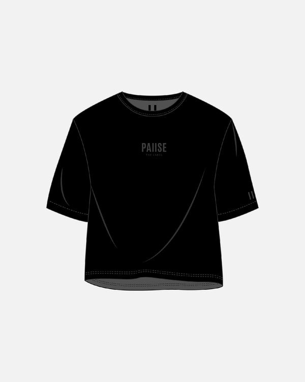 The Coffee Run Boxy Crop Tee